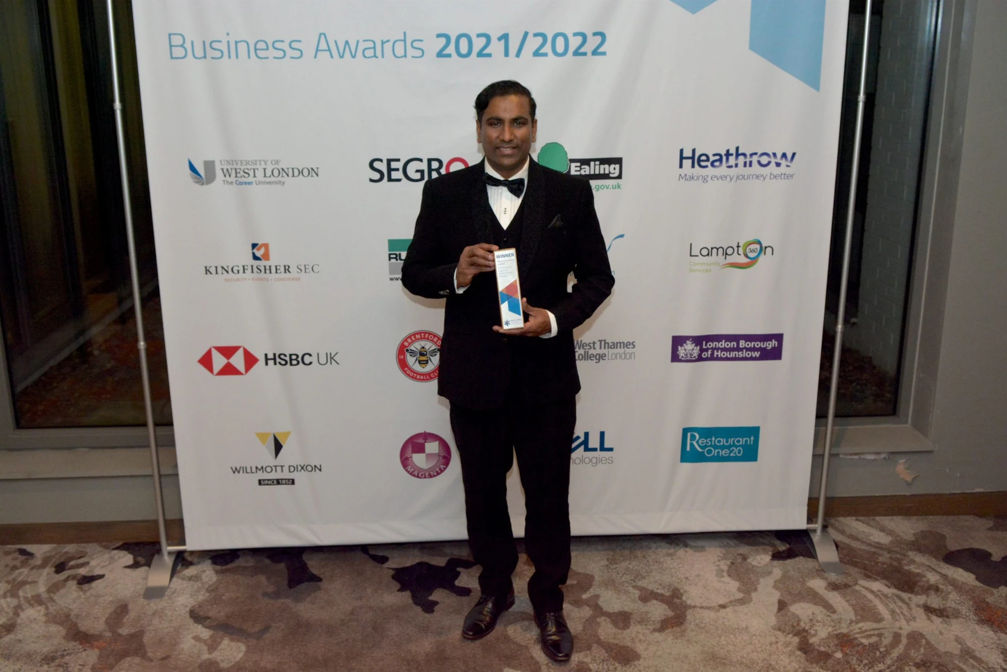 Business Awards 2021/2022 — event photograph or programme