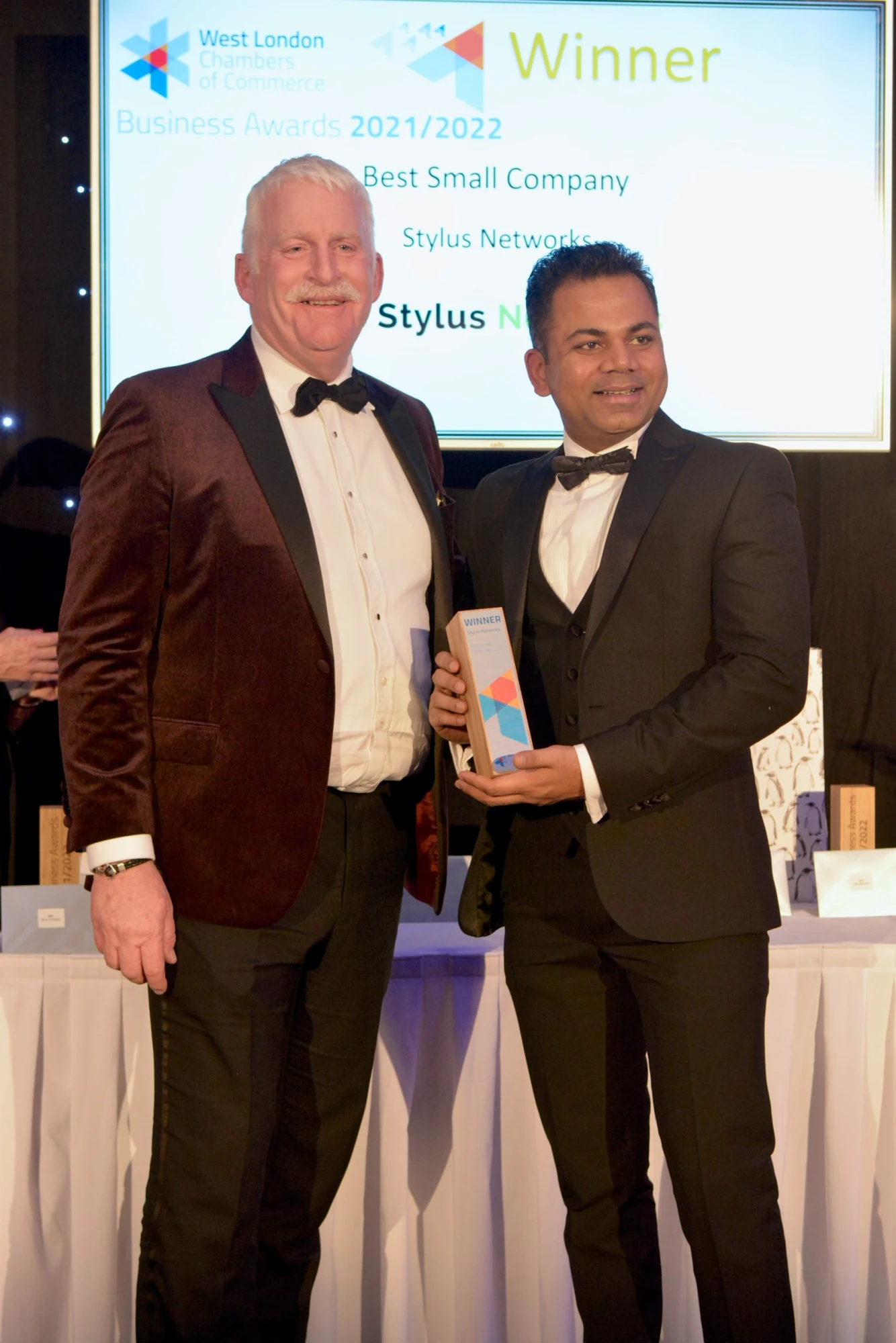 Business Awards 2021/2022 — event photograph or programme