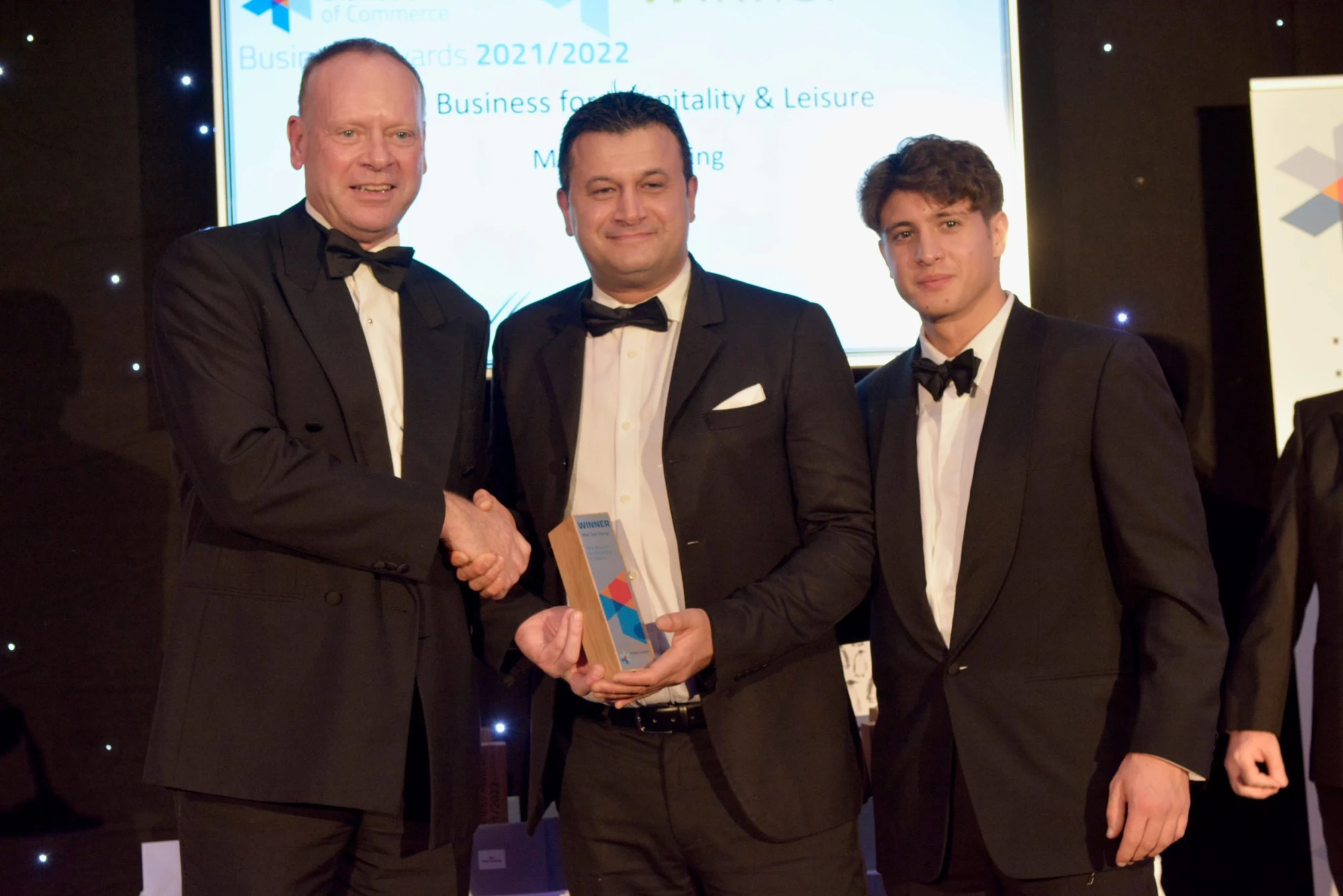 Business Awards 2021/2022 — event photograph or programme