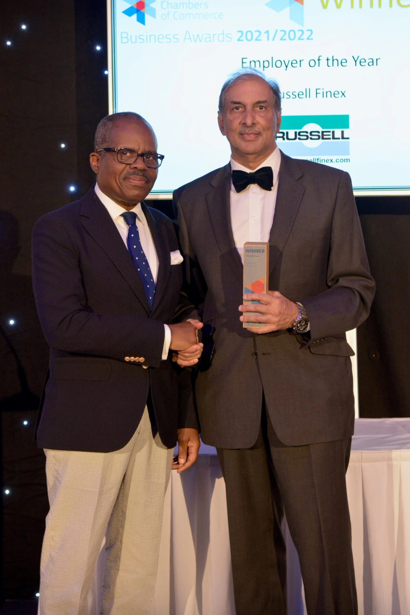Business Awards 2021/2022 — event photograph or programme