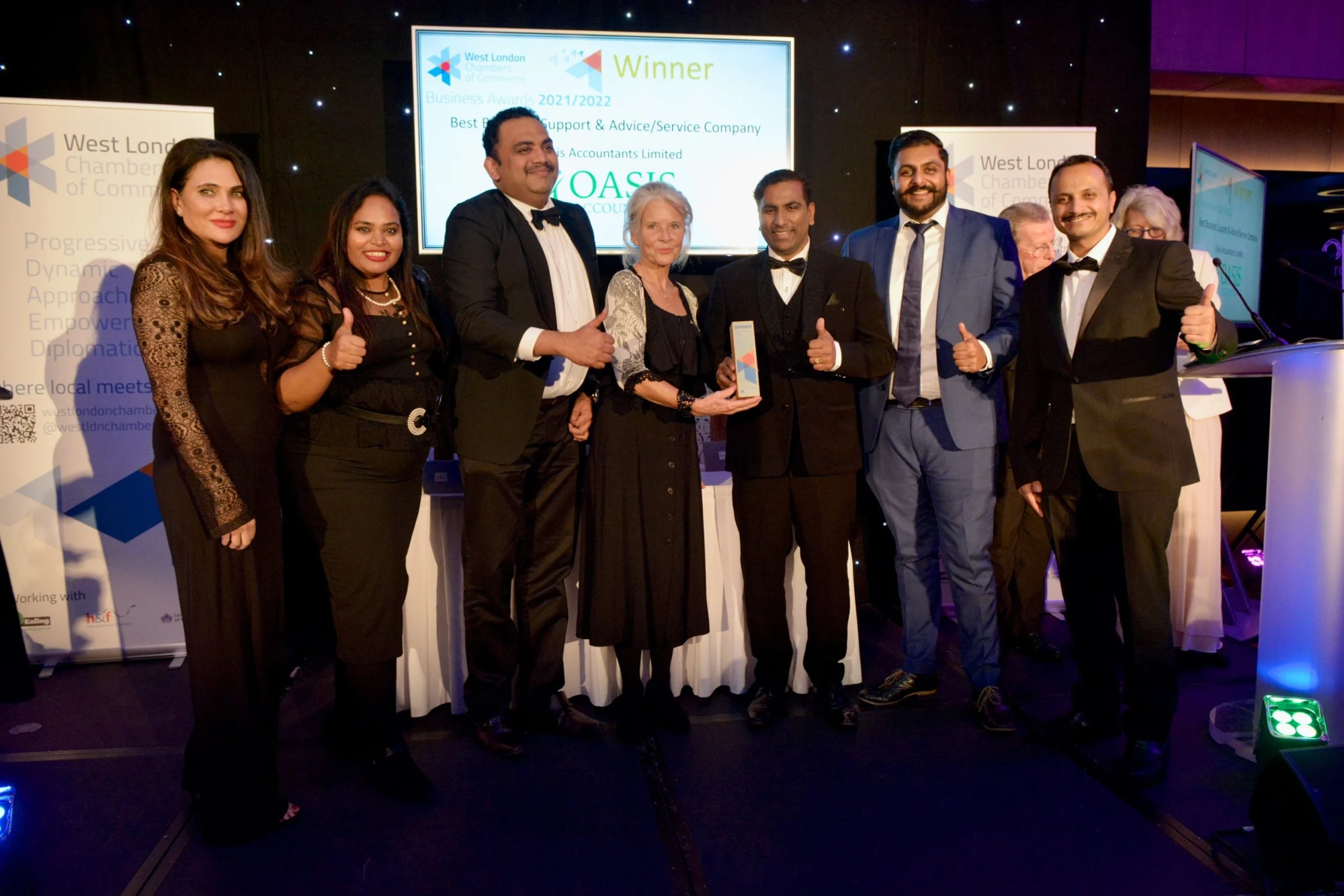 Business Awards 2021/2022 — event photograph or programme
