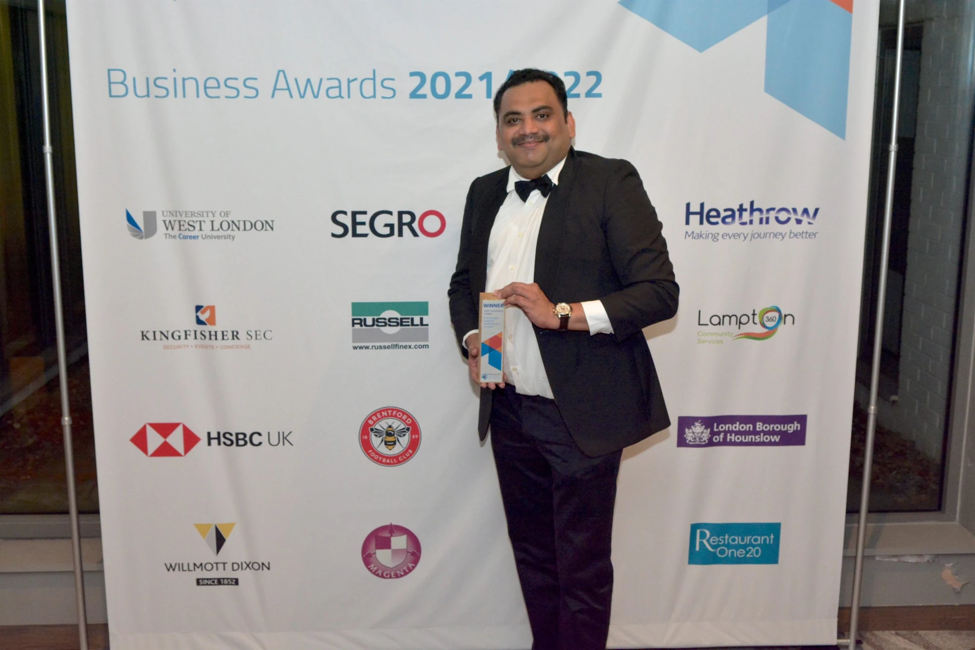 Business Awards 2021/2022 — event photograph or programme