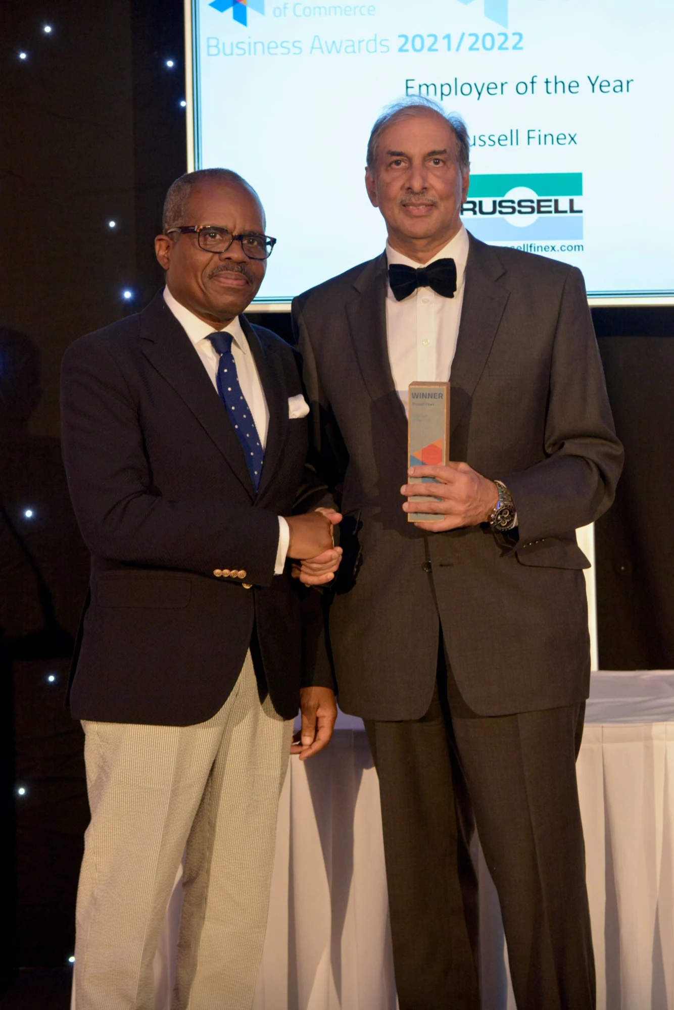 Business Awards 2021/2022 — event photograph or programme