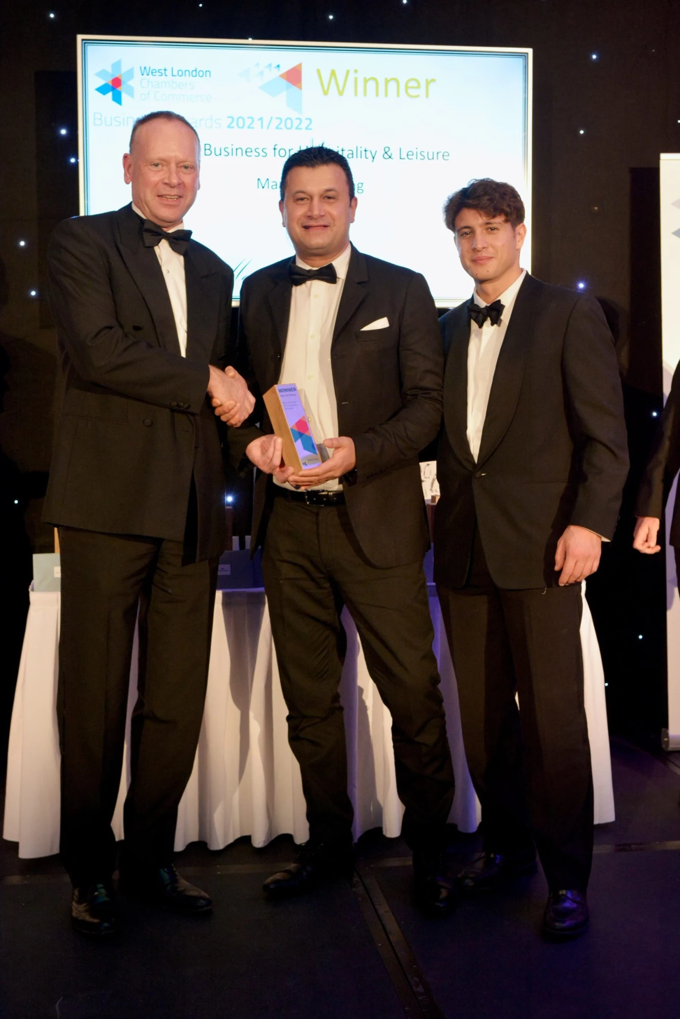 Business Awards 2021/2022 — event photograph or programme