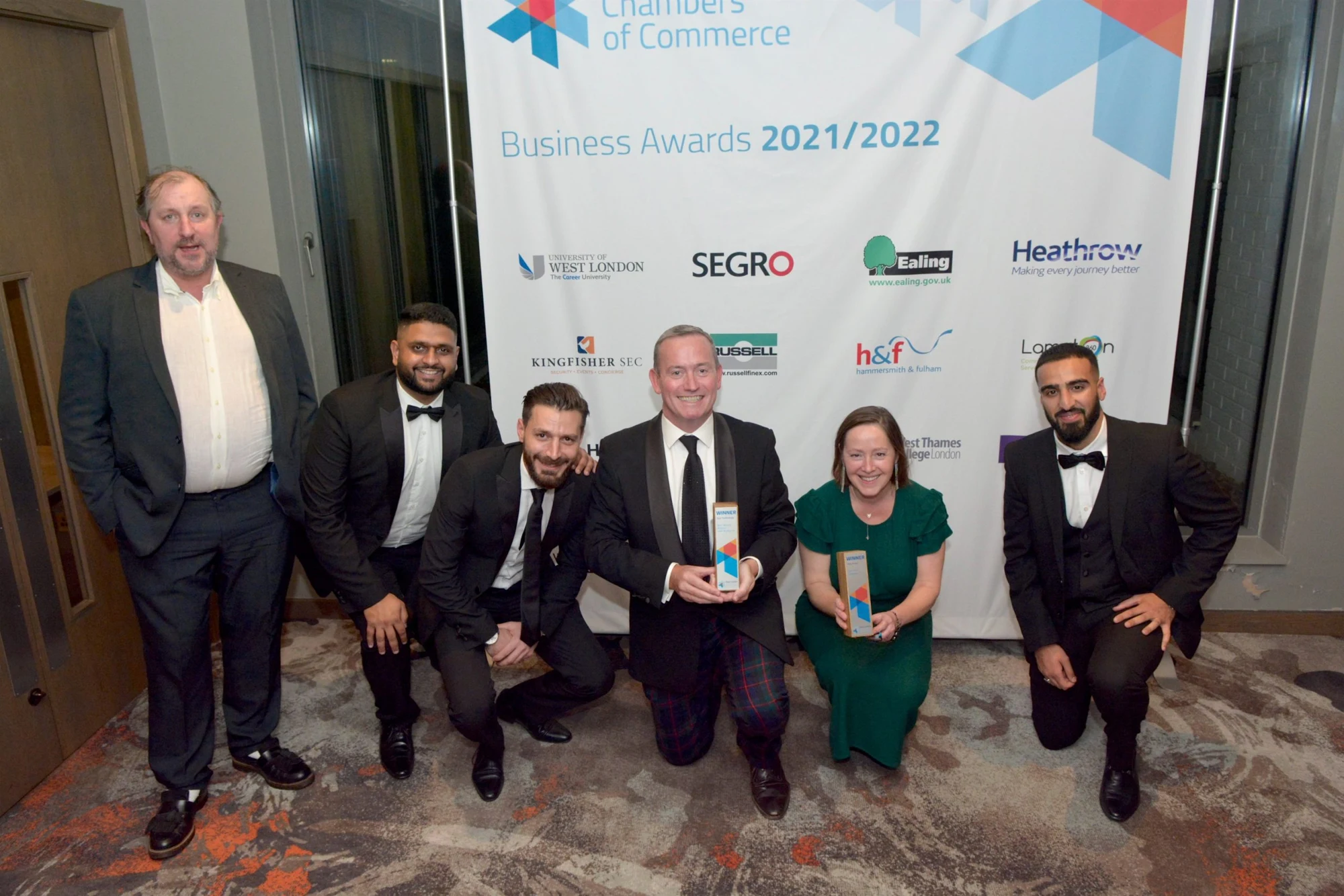 Business Awards 2021/2022 — event photograph or programme