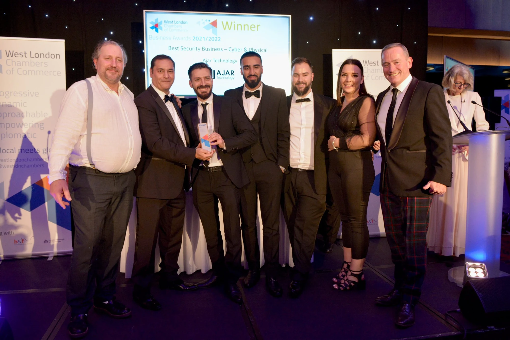 Business Awards 2021/2022 — event photograph or programme