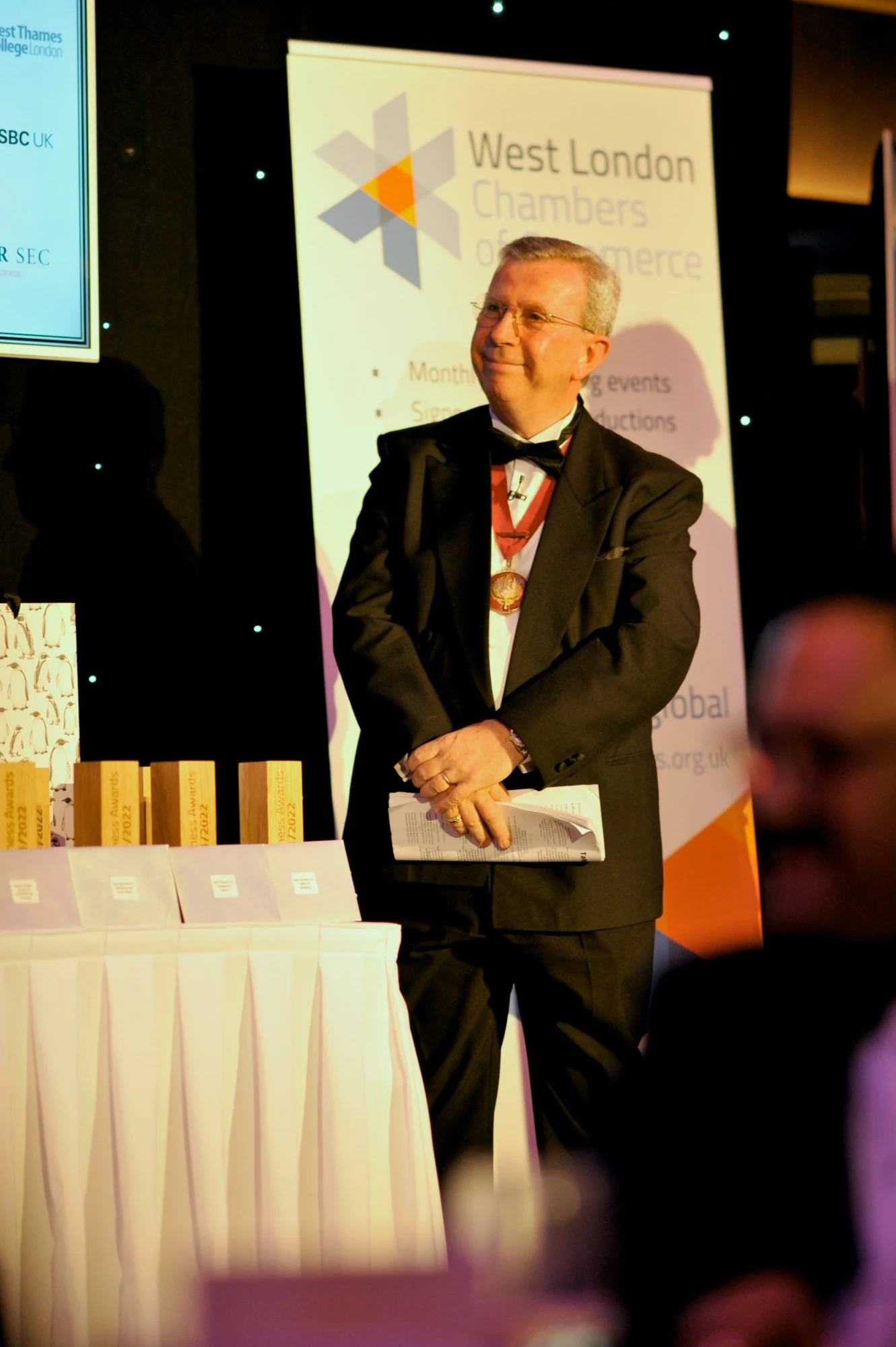 Business Awards 2021/2022 — event photograph or programme