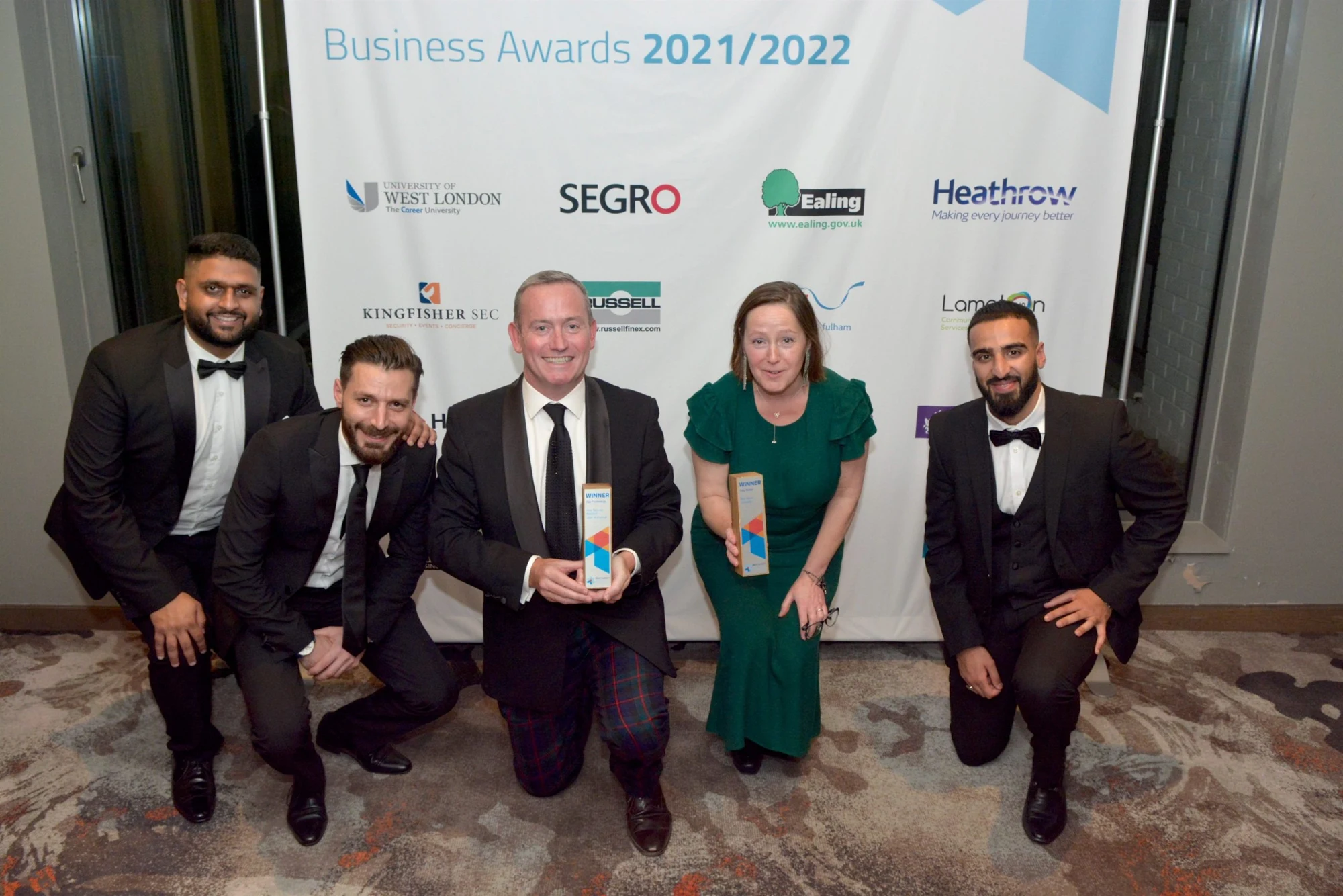 Business Awards 2021/2022 — event photograph or programme