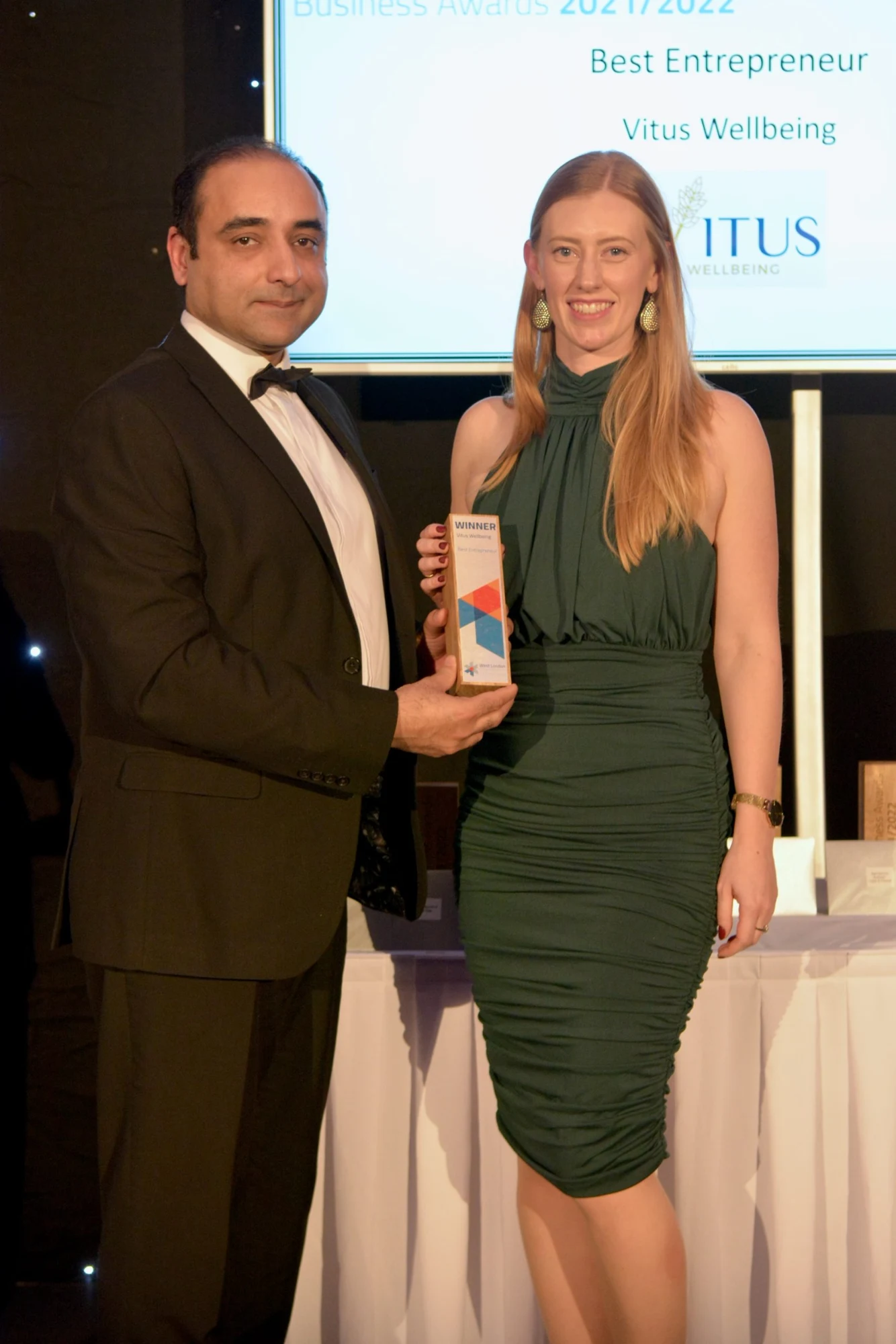 Business Awards 2021/2022 — event photograph or programme