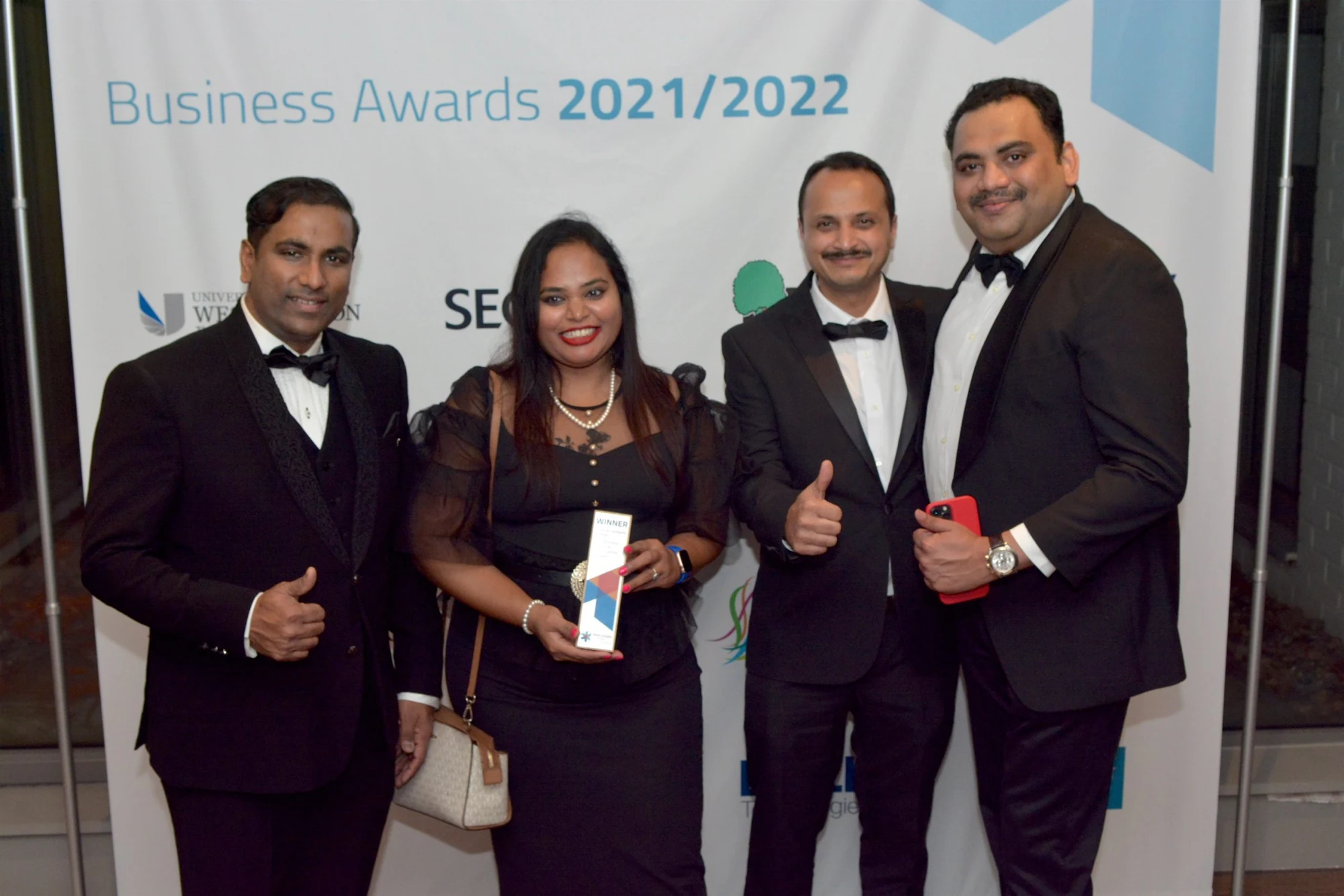 Business Awards 2021/2022 — event photograph or programme