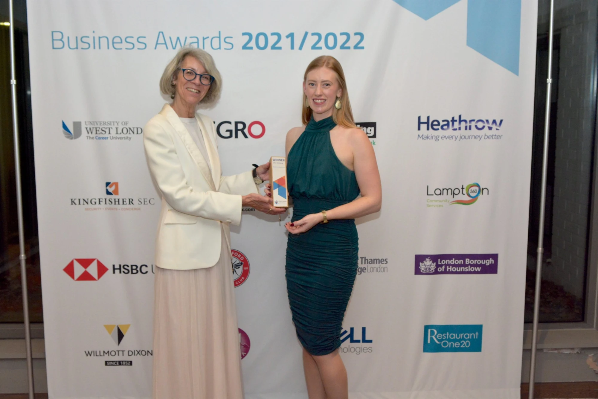 Business Awards 2021/2022 — event photograph or programme
