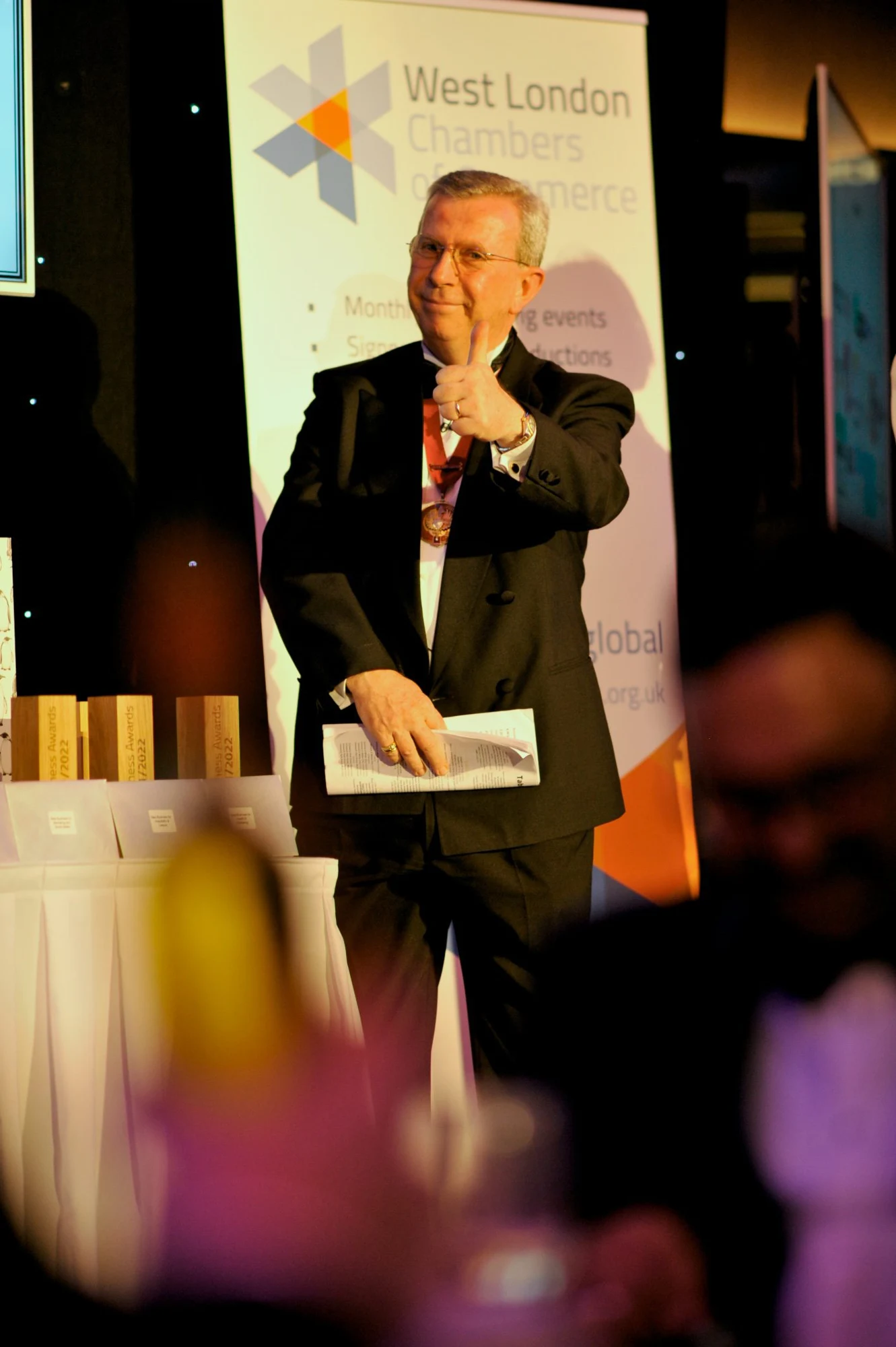Business Awards 2021/2022 — event photograph or programme
